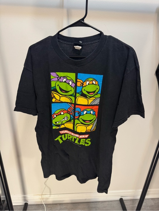 Other - Teenage Mutant Ninja Turtles Black Graphic Tee